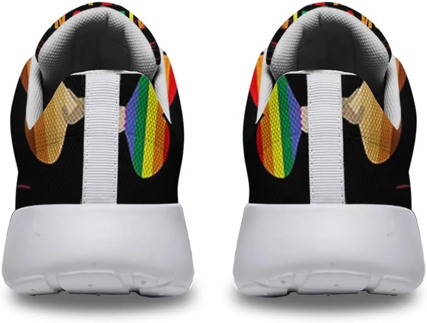 Sonzj-II Hate Has No Home Here LGBT Shoes Women Men Sports Trainers Low Top Anti-Slip Lace Up Trail Sneakers
