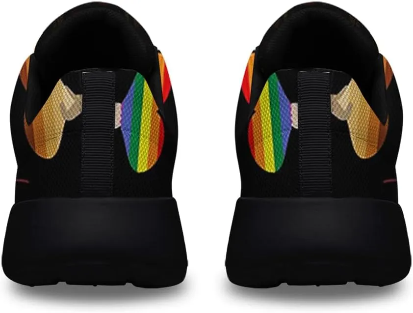 Sonzj-II Hate Has No Home Here LGBT Shoes Women Men Sports Trainers Low Top Anti-Slip Lace Up Trail Sneakers