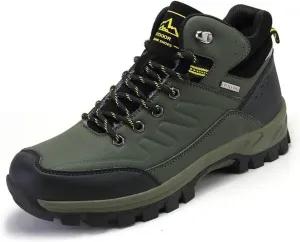 Winter Snow Boots Warm Plush Men's Boots Outdoor Hiking Boots Waterproof Men's Ankle Boots Walking Boots